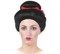 Perruque Noire Japonaise noire