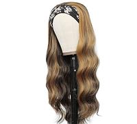 Perruque Ombrée Lace Front Wig Synthétique Avec Racines Foncées, Cheveux Longs Ondulés Pour Femmes Noires, Perruques De Cosplay Grises Pour Femmes (Unicolore 22 Pouces)