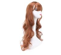 Perruque Ondulée Bouclée Douce pour Femme, élégante et Tendance, Volumineuse et Respirante avec Cheveux Synthétiques Haute Température, Longue Durée et élégante, Facile à Gérer