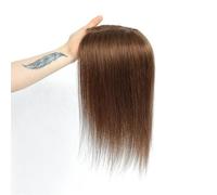 Perruque ondulée Extension de cheveux for femme - Base en dentelle - 25,4 à 45,7 cm - Cheveux brésiliens raides - Extensions de cheveux à clipser en une seule pièce - for cheveux clairsemés Poignée de