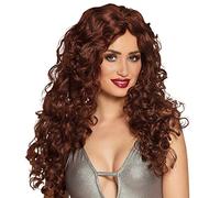 Perruque ondulée longue rousse femme - Rousses - Taille Unique