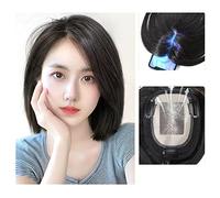 perruque ondulée Papillon Net Perruque Pièce Filles Tête De Vrais Cheveux Perruque Pièce Remplissage Cheveux Moelleux Augmenter Le Volume Des Cheveux Perruque perruques de cheveux synthétiques naturel