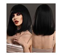 perruque ondulée Perruque cheveux synthétiques naturels perruque de mode avec frange fibre résistante à la chaleur Ombre blonde perruque for les femmes fête quotidienne moelleux perruques de cheveux s