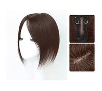 perruque ondulée Perruque pièce femme tête de cheveux Patch pièce couverture cheveux blancs vrais cheveux vrais cheveux moelleux augmenter le Volume des cheveux pièce de perruque perruques de cheveux