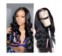 perruque ondulée Vague corporelle dentelle avant perruque humaine perruque 8-32inch cheveux naturels HD transparent dentelle perruque frontale for femmes Remy Brésilien Body Wave perruque perruques de