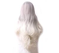 perruque ondulée Wavy Cheveux Synthetic Wig Long Blue Cosplay Perruques for Femmes Couleur Rouge Rose Rose Blonde Purple Brun Vert Black Bourgogne perruques de cheveux synthétiques naturels(P8/613)