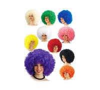 Perruque orange afro pop volumineuse 150 grammes [2227 orange]