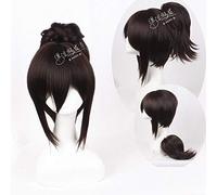 Perruque parfaite pour les fêtes quotidiennes Attack On The Giant Han Jisasa Blue Tiger Mouth Clip Anime Wig Cosplay