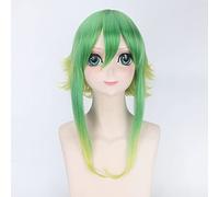 Perruque parfaite pour les fêtes quotidiennes Cos Wig jaune-vert dégradé Vocaloid Camellia Gumi Anime Wig Couleur : Pl-274