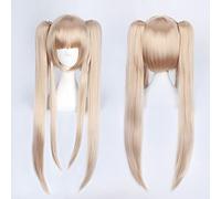 Perruque parfaite pour les fêtes quotidiennes Cos Wig Scum's Original Wish Bell Well Narumi Yasuraoka Fireworks Era Dove Sanae Minagawa Akane Azaya Mai Couleur : Oudan Noriko Pl-722