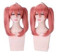 Perruque parfaite pour les fêtes quotidiennes Darling In The Franxx National Team Miku 390 Cos Wig