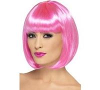 Perruque Partyrama rose rose G
