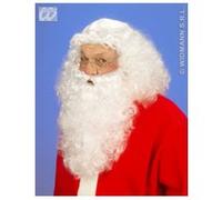 Perruque Pere Noel Luxe Naturel + Barbe 0 G