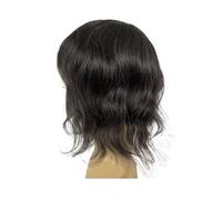 Perruque Perruques de cheveux humains brésiliens toupet for hommes longs 12 pouces(1B20#)