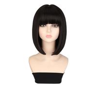 Perruque Perruques for femmes aux cheveux courts, cheveux artificiels, bandeau complet naturel, couverture complète des cheveux, perruques artificielles à la mode Perruques quotidiennes