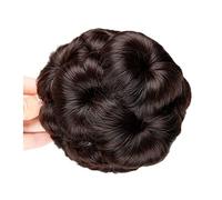 Perruque Ponytail Bun Bunut Trees Clip chez les femmes, extensions de cheveux la pièce Brun Brown Synthétique Perruques(2 pcs,01)