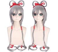 Perruque pour accessoires assortie Vocaloid Luo Tianyi Mars Rain Service ordinaire Twist Braid Wig March Rain Dress Cos