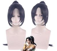 Perruque pour accessoires assortis pour cosplay King Li Xiaoyao Black Beauty Sharp Whip Anime Wig