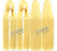 Perruque pour accessoires assortis pour cosplay Noragami Pishaments/Wina Golden Anime Wig Zf150-13