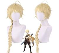 Perruque pour accessoires assortis pour cosplay Shenkong Ying Traveler Or brillant CP Player protagoniste mâle et femme
