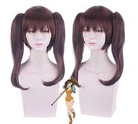 Perruque pour accessoires assortis pour cosplay The Seven Deadly Sins The Seven Original Sins Diane Body + Double Tiger Mouth Clip Anime Wig