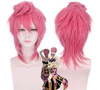 Perruque pour accessoires assortis pour modélisation de performance Jojo's Bizarre Adventure Wind Trihue Una Cos
