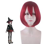 Perruque pour accessoires assortis V3 Yumeye Secret Enfant Cheveux Rouge Foncé Blanche Neige Bai Xue Ji Bai Xue Cos Perruque