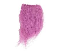 Perruque pour Animaux de Compagnie, Cheveux en désordre, Coiffure, Cheveux artificiels, Bande élastique réglable, Accessoires de Costume Amusants pour Chiens et Chats, déguisement (Violette)