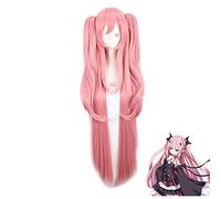 Perruque pour Anime Long Droit Tepes Wig Owari No Seraph Of The End Synthetic Hair Anime Cosplay Wig Ponytail Wigs Pl-435