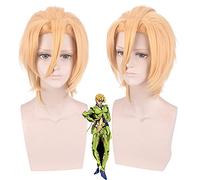 Perruque pour augmenter le volume des cheveux après chimiothérapie Cos Wig Jojo's Bizarre Adventure Wind Pannacott Fogoforge