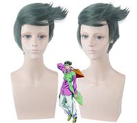 Perruque pour augmenter le volume des cheveux après la chimiothérapie Jojo's Bizarre Adventure Cos Immortal Kishibe Rohan Cos Perruque