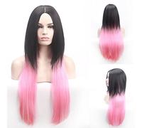 Perruque pour augmenter le volume des cheveux après la chimiothérapie - Perruque pour femme - Longueur moyenne - Cheveux bouclés au centre - Perruque tendance - Couleur : Pl-547