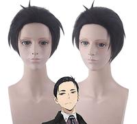 Perruque pour carnaval, vie nocturne, club, fête, déguisement, étagère criminelle, équilibre criminel, perruque Kobe Daisuke Cosplay