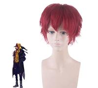 Perruque pour cosplay King Anime Glory 520 Lover of Time Liu Bei Red Upturned