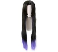 Perruque Pour Demon Slayer Kimetsu no Yaiba Shinobu Kochou Kanae, Postiches Adultes, Pour Jeux RôLe, Quotidien, Parties, Expositions Bd, Carnaval, Halloween Faux Cheveux