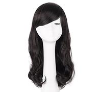 Perruque Pour Femme Costume de cosplay de cheveux ondulé moyen Halloween Carnaval Party femme Perruque Lace Front Ondulée En Cheveux Naturels(03)