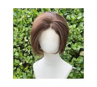 Perruque pour femme Perruques synthétiques à coupe courte au carré, couleur châtain clair, for femmes, 33 x 10 cm Pour une utilisation quotidienne lors de fêtes