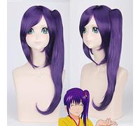 Perruque pour Gintama Terakado Tsu pour femme 70 cm de long - Violet - Cheveux synthétiques résistants à la chaleur - Pour femme - Perruque de fête anime