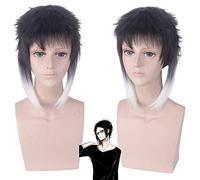 Perruque pour Halloween, fête de Noël, déguisement Bungou chien errant, perruque Akutagawa Ryunosuke avec pattes allongée à fermeture progressive pour cosplay