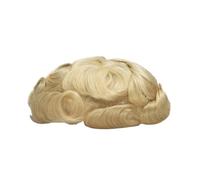 Perruque pour hommes Base de peau en PU complet, système capillaire à Double nœud, remplacement d'apparence naturelle, unités cheveux humains indiens Toupet pour hommes(8x10)