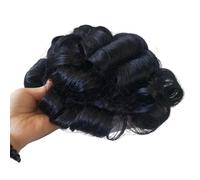 perruque pour hommes Perruque en dentelle suisse for hommes, toupet de cheveux humains durables, prothèse capillaire masculine, système de remplacement de clips de cheveux humains indiens faits à la m