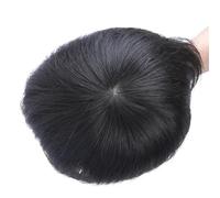 perruque pour hommes Perruque en dentelle suisse for hommes, toupet de cheveux humains durables, prothèse capillaire masculine, système de remplacement de clips de cheveux humains indiens faits à la m
