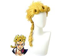 Perruque Pour JoJo's Bizarre Adventure, Postiches Adultes, Pour Jeux RôLe, Quotidien, Parties, Expositions Bd, Carnaval, Halloween Faux Cheveux