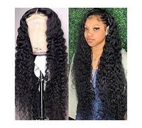Perruque pour la Mode Perruque vague d'eau avant de lacet perruques de cheveux humains for les femmes noires cheveux brésiliens 8-30 pouces perruque de cheveux humains bouclés Bob perruque de vague pr