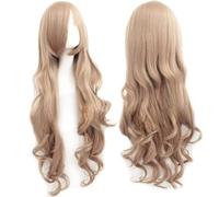 Perruque pour la mode tendance pour un usage quotidien 1 mètre universel cheveux longs bouclés 100 cm longs cheveux bouclés tous les jours Harajuku fille mignonne 14 couleurs Cos perruque Big Wave