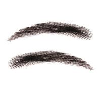 Perruque pour les yeux, perruques à sourcils pour femmes, perruques invisibles à faux sourcils 3D, design unisexe (1 paire, D2-vm32-2) ;1