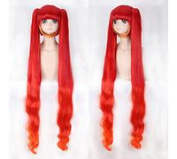 Perruque pour Mariage Shooting Runway Catwalk Interview Kings Game Glory Angela Cos Perruque Dark Night Loli 120 cm Split