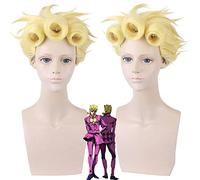 Perruque pour mariage, tir, défilé, interview Cos Wig Jojo's Bizarre Adventure Wind Joruno Jobana