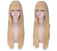 Perruque pour mariage, tir, défilé, interview Lu cheveux longs maillot de bain violet Evergarden Eve Garden Violet Cos perruque