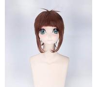 Perruque pour mariage, tournage, défilé, entretien avec inscription « As Long As You Say You Love Me » Orange Prune Fer Brun Tête retournée Anime Perruque 119